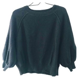 Slouchy crew neck sweater